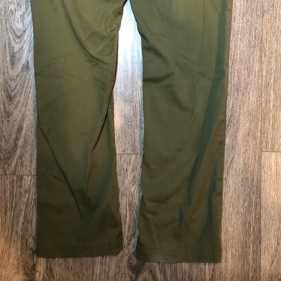 Size 32 Volcom Olive Green Modern Stretch Pants - Picture 6 of 7